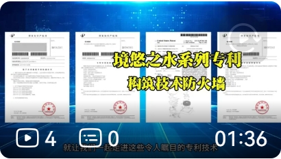 境悠之水系列专利，构筑技术防火墙